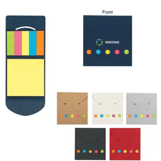 1347 - Sticky Notes And Flags In Pocket Case