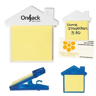 212 - House Clip With Sticky Notes