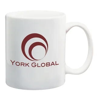 7124 - 11 Oz. White Ceramic Mug