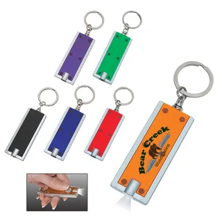 144 - Rectangular LED Key Chain