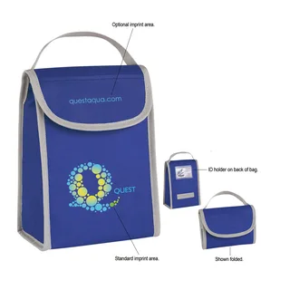 3508 - Non-Woven Folding Identification Lunch Bag