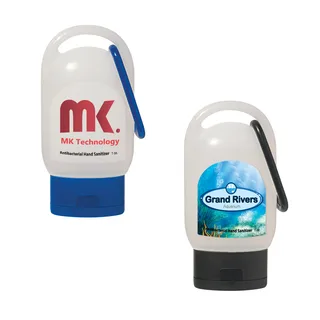 9057 - 1 Oz. Hand Sanitizer With Carabiner