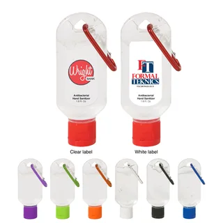 9055 - 1.8 Oz. Hand Sanitizer With Carabiner