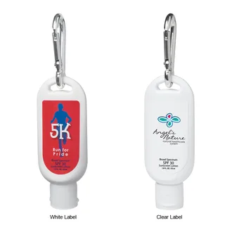 9061 - 1.8 Oz. SPF 30 Sunscreen With Carabiner