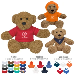 1265 - 6" Ole' Time Rag Bear