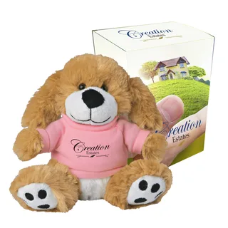 1262P - 6" Big Paw Dog With Custom Box