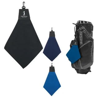 6076 - Triangle Fold Golf Towel