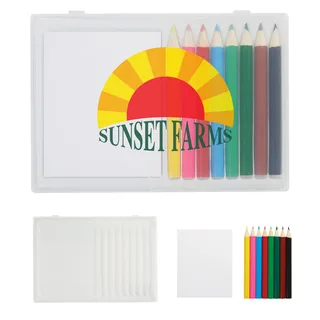 461 - 8-Piece Colored Pencil Art Set In Case