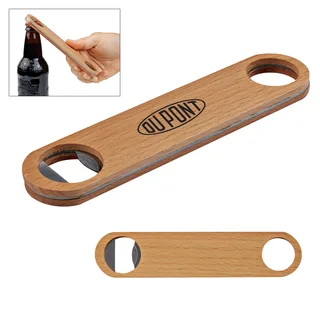 2091 - Large Wood Bottle Opener