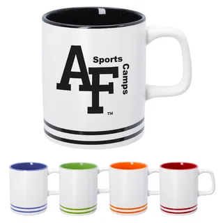 7190 - 10 Oz. Lacrosse Ceramic Mug