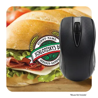 MOUSE-PAD-6S - Computer Mouse Pad - Dye Sublimated - 6"