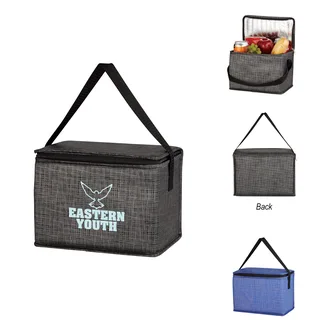 3314 - Crosshatch Non-Woven Lunch Bag