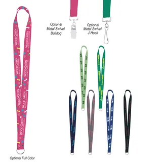 LANYARDS-PV75 - Sewn Polyester Value Lanyard