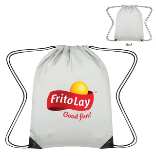 3843 - Celestial Recycled Reflective Drawstring Bag