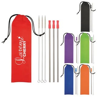 5211 - 3- Pack Stainless Steel Straw Kit