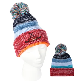 1119 - Aura Pom Beanie With Cuff