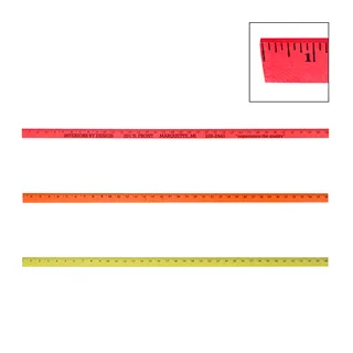 0YD353PF - Fluorescent Colorful Enameled Yardstick