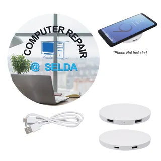 2457 - Power Balance Wireless Charging Pad USB Hub