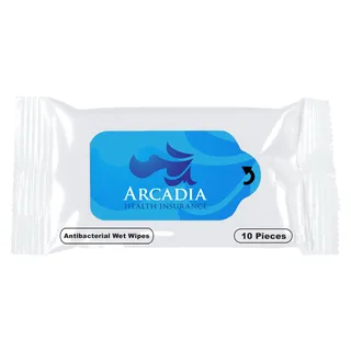 90012 - Antibacterial Wet Wipe Packet
