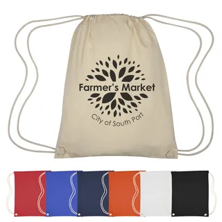3840 - Cooper Cotton Drawstring Bag