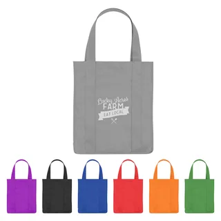 30002 - 100 GSM Non-Woven Shopper Tote Bag With RPET Material