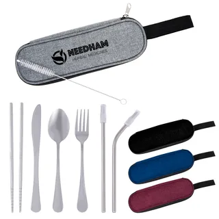 75001 - Stainless Steel Cutlery Set In Pouch