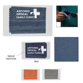 55172 - Heathered Cleaning Cloth In Case