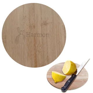 76138 - Round Bamboo Cutting Board