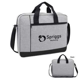 30040 - Hancock Heathered Laptop Briefcase