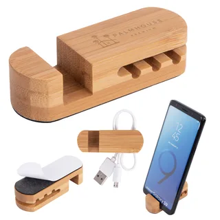 25310 - Bamboo Desktop Cable Organizer