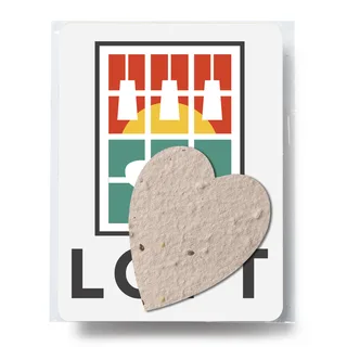 93908 - BloominÂ® Heart Shaped Plantable Gift Pack
