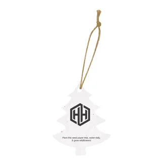93915 - BloominÂ® Tree Shaped Plantable Holiday Ornament