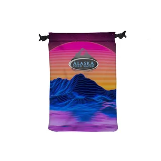 3946 - 11" W X 16" H Canvas Drawstring Bag
