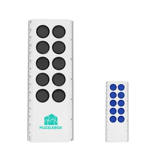 55228 - 6" Push Pop Stress Reliever Ruler