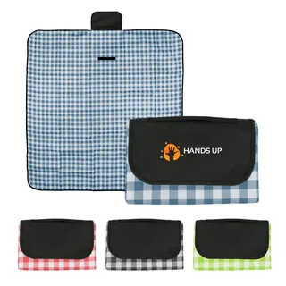8034 - Gingham Roll-Up Picnic Blanket