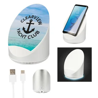 25997 - Peak Pitch Wireless Speaker & Charger