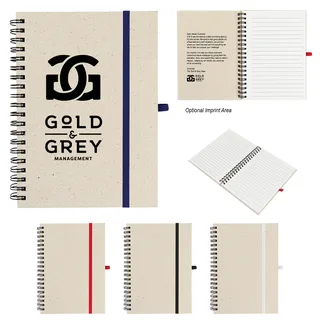 65034 - Natural Paper Spiral Notebook