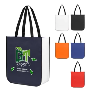 30110 - Jumbo Lola Laminated rPET Non-Woven Tote Bag