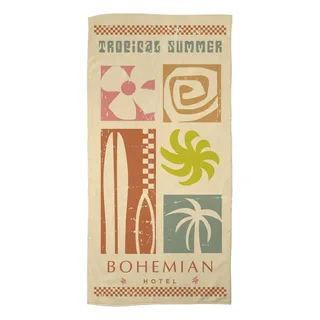 10209 - 30" x 60" Velour Beach Towel