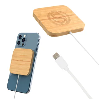 250152 - Mag Max Bamboo Magnetic Wireless Charger 2.0