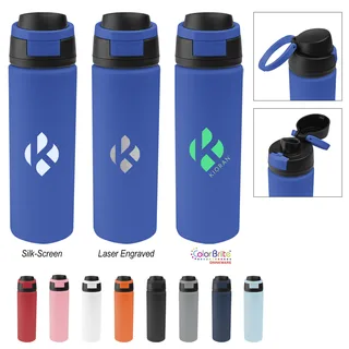 50240 - 24 Oz. Pop Sip Recycled Stainless Steel Bottle
