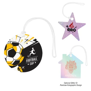 75207 - Acrylic Luggage Tag - Custom Shapes 4"