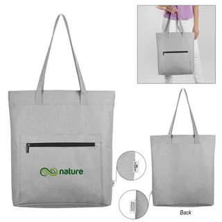 30122 - Habitat rPET Heathered Tote Bag