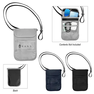 80019 - RFID Data Blocking Neck Wallet