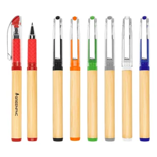 12012 - Harper Bamboo Gel Pen