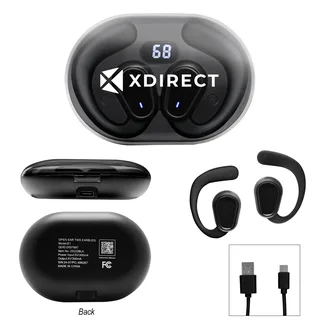 25232 - Open Ear TWS Earbuds With Charging Case