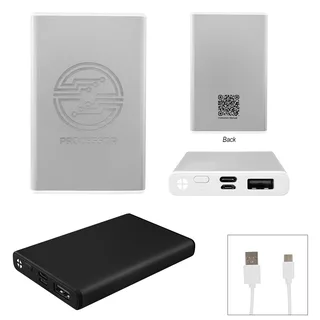 25248 - 5,000 mAh rABS & Aluminum Power Bank