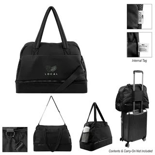 30139 - Kyle rPET Duffel Bag With Drop Bottom