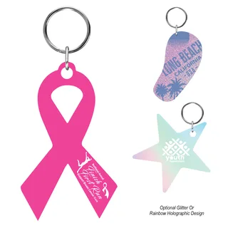 20097 - Acrylic Key Tag - Custom Shape 5"