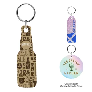 20099 - Acrylic Key Tag - Custom Shape 3"